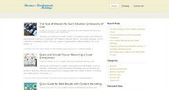 Desktop Screenshot of businessdevelopmentmeetings.com